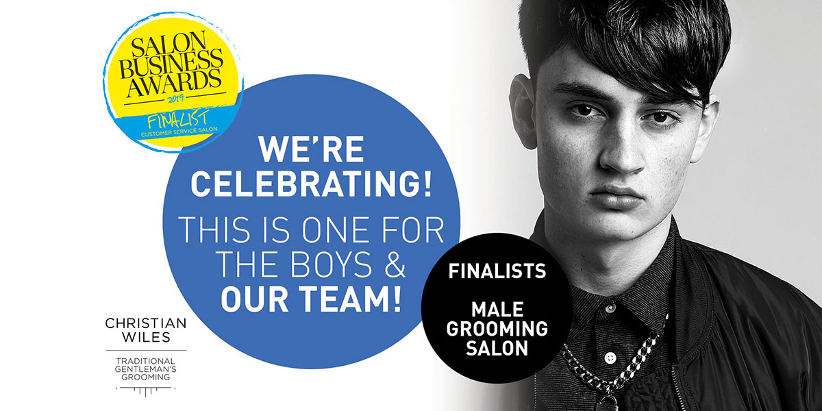 Male Grooming Salon of The Year 2019 Finalist, Award Winning Hairdressing salon in Northampton