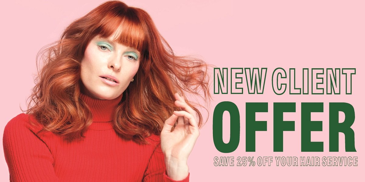 new client offer at wiles hairdressers in northampton