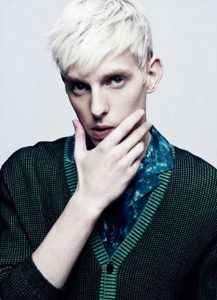 platinum hair for men