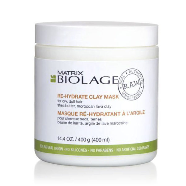 R.A.W. RE-HYDRATE HAIR MASK FOR DRY, DULL HAIR