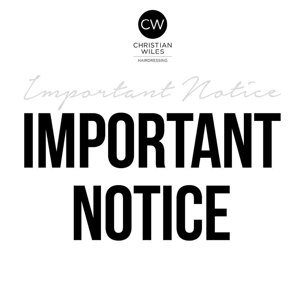 Wiles Studios – Salon Policies