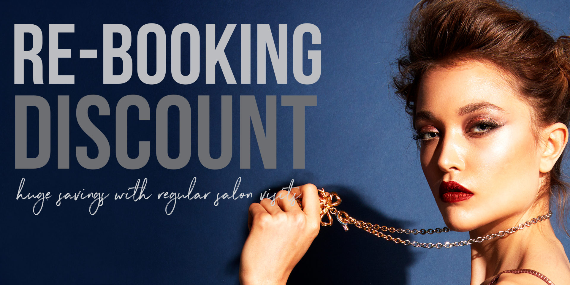 Rebooking Discount at Northampton hairdressers Wiles Studios