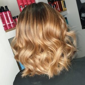Golden Hair Colours at Wiles Studios in Northampton