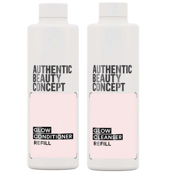 ABC GLOW REFILL SHAMPOO 250ml & CONDITIONER 250ml DUO